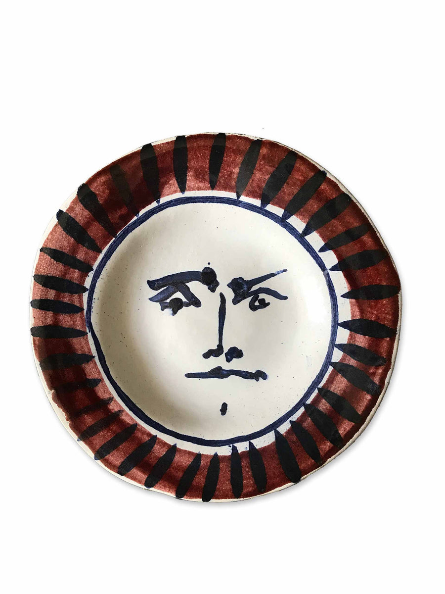 Lets Face It plate Collagerie