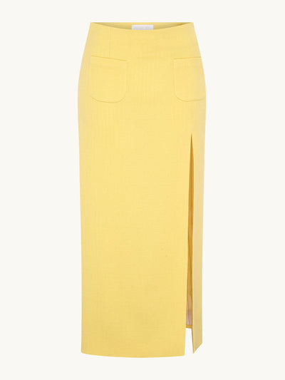 Racil Yellow Milo skirt at Collagerie