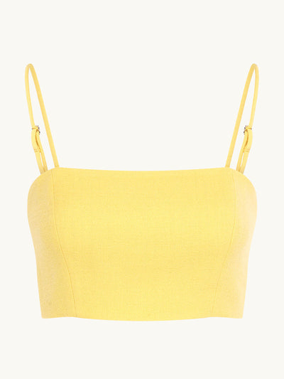 Racil Yellow Gene bralette at Collagerie