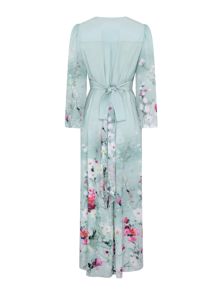 Mint garden Uslada silk dress  Vilshenko    - Collagerie