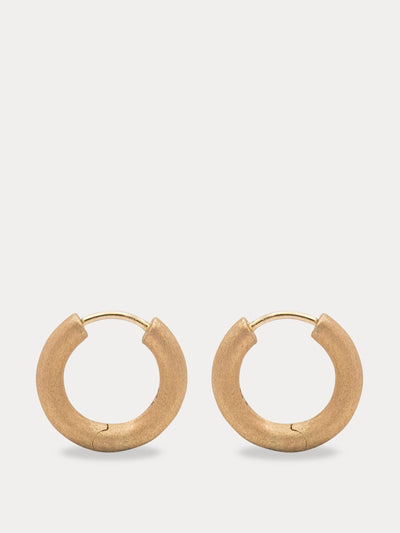 By Pariah 14K Halo hoops at Collagerie