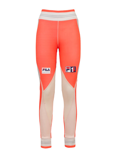 Roksanda Roksanda x Fila orange leggings at Collagerie