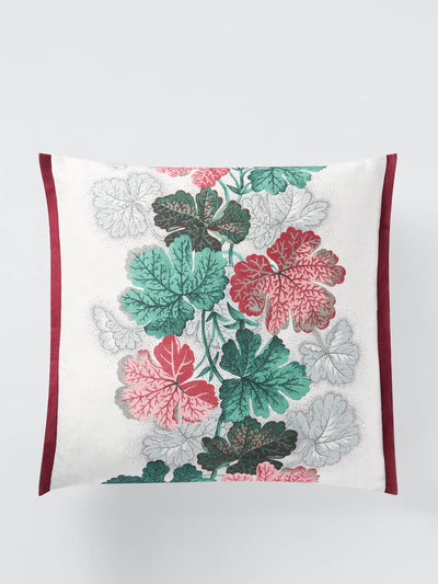 John Lewis X Collagerie Geranium cushion, blush at Collagerie