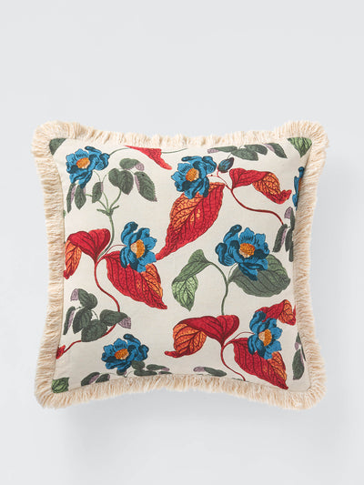 John Lewis X Collagerie Jaipur Rose cushion at Collagerie