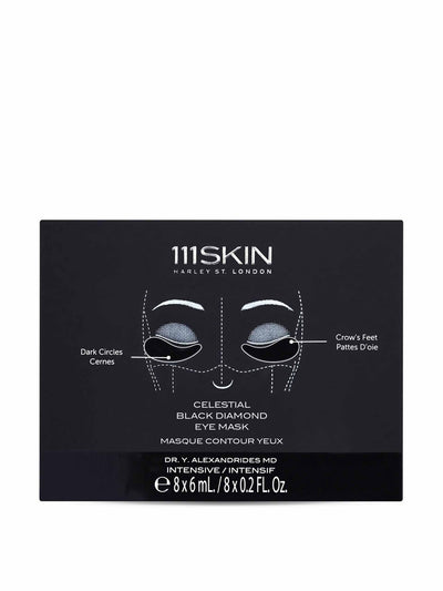 111Skin Celestial black diamond eye mask at Collagerie