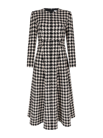 Beulah London Constance houndstooth dress at Collagerie