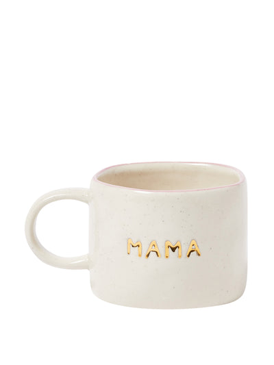 Oliver Bonas Mama wave rim ceramic mug at Collagerie