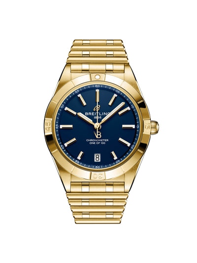 Breitling x Victoria Beckham Midnight blue 18kt yellow gold Chronomat Automatic 36 Victoria Beckham at Collagerie