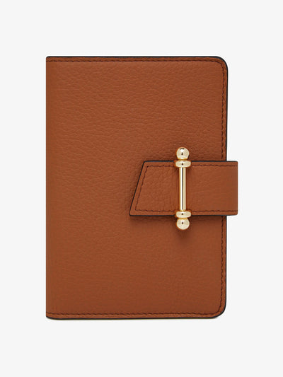 Strathberry Tan Multrees passport holder at Collagerie