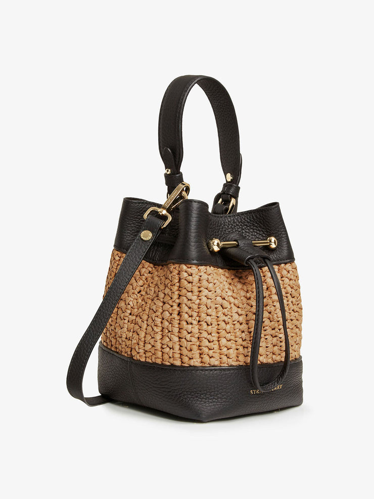 Raffia black Osette bag Osette Strathberry    - Collagerie