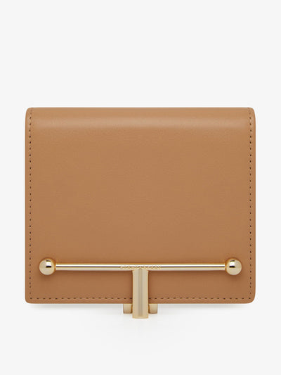 Strathberry Caramel Melville street wallet at Collagerie