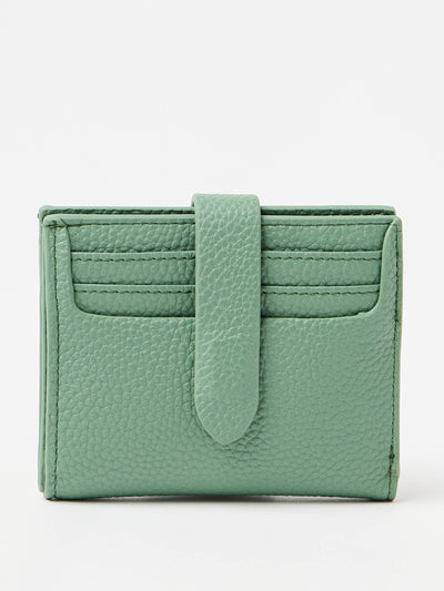 Oliver Bonas Ettie sage green card holder at Collagerie