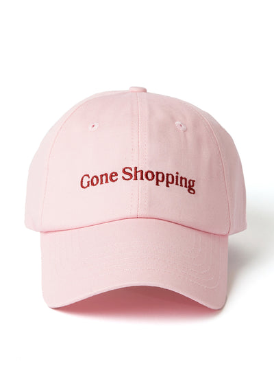 Collagerie Gone Shopping cap in pink at Collagerie