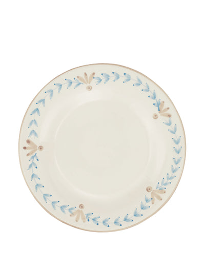 Rebecca Udall Elouise dessert plate in blue and taupe at Collagerie