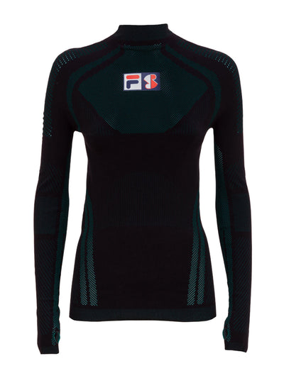 Roksanda Roksanda x Fila black seamless t-shirt at Collagerie