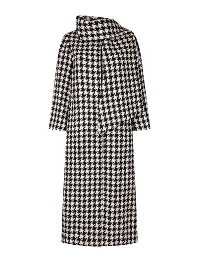 Beulah London Sawyer houndstooth coat at Collagerie