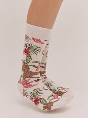 Women's socks soleia cream