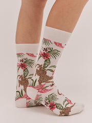 Women's socks soleia cream