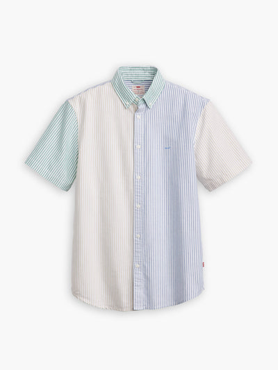 Levi's® Short sleeve authentic button down sweatshirt at Collagerie