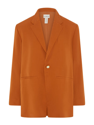 Evarae Riley blazer in tencel amberglow at Collagerie