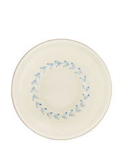 Elouise cereal bowl in blue and taupe