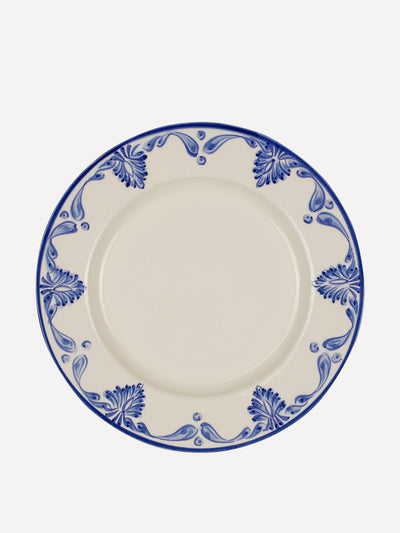 Rebecca Udall Blue Eleanor dinner plate at Collagerie