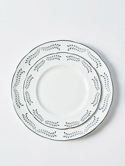 Maison Margaux The Margaux olive dinner plates, set of 4 at Collagerie