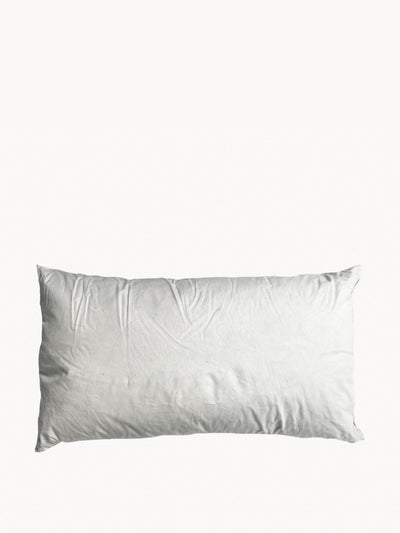 Amuse La Bouche Rectangle feather cushion inner, 30 x 50 cm at Collagerie