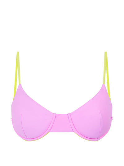 Paper London Sakura sunshine bralette bikini top at Collagerie