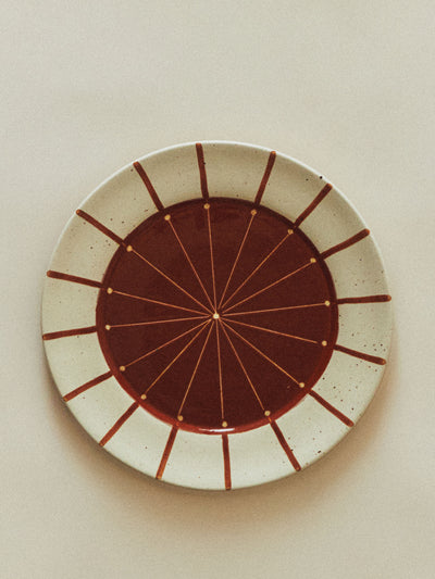 Zara Home x Collagerie Slices ceramic dessert plate at Collagerie