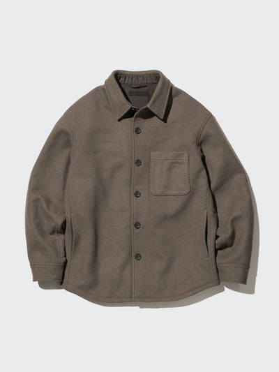 Uniqlo Overshirt brown jacket at Collagerie