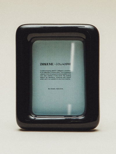 Zara Home x Collagerie Coloured ceramic photo frame at Collagerie