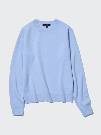 Uniqlo Cashmere jumper in pale blue at Collagerie