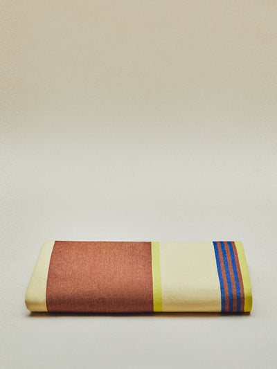 Zara Home x Collagerie Striped cotton tablecloth at Collagerie