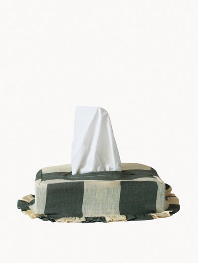 Amuse La Bouche Seagreen rectangle tissue box cover at Collagerie