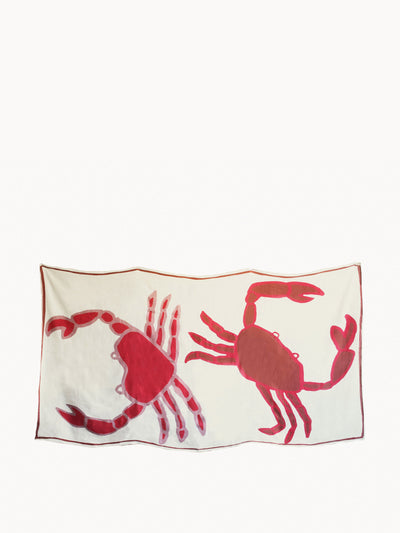 Amuse La Bouche Crab everyday linen at Collagerie