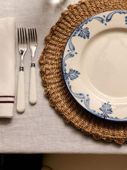 Blue Eleanor dinner plate