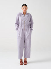 Lavender cotton Amelia all in one