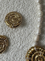 Gold Galia earrings