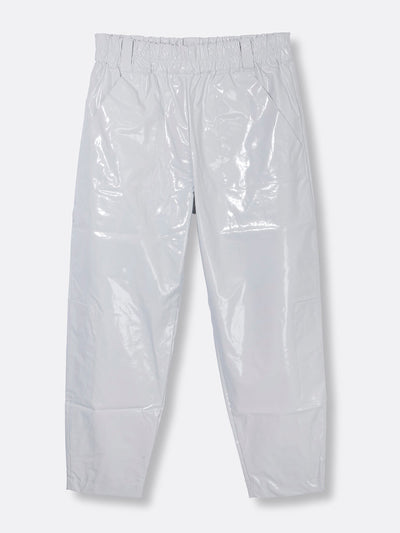 Riand 28 Cool grey Rae vinyl jogger at Collagerie