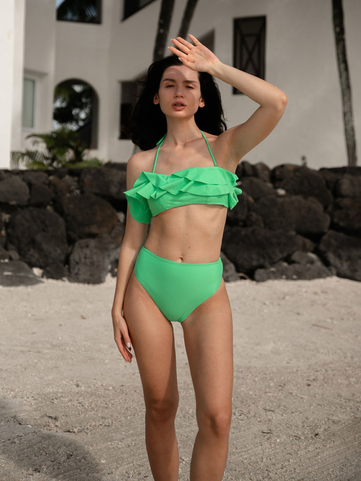 Tahiti bikini top in tropics bound