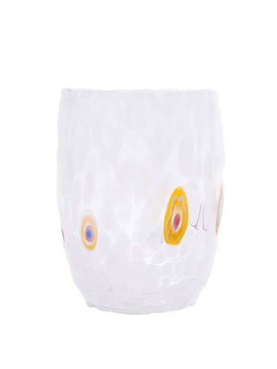 Domenica Marland Murano tumbler in white at Collagerie