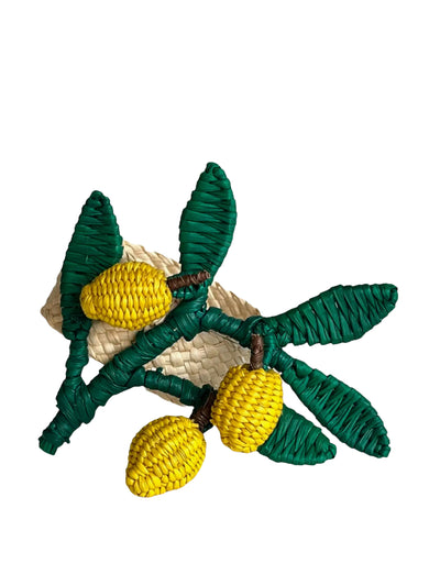 Domenica Marland Home Lemon napkin ring at Collagerie