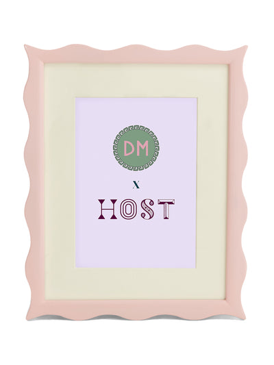 Domenica Marland HOST x DM small ripple pink frame at Collagerie