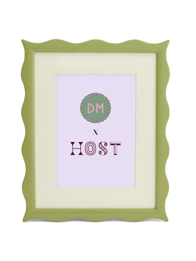 Domenica Marland HOST x DM small ripple frame in green at Collagerie