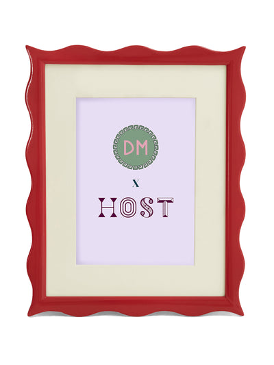 Domenica Marland x Host Small red Ripple frame at Collagerie