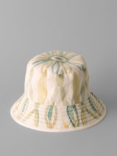 Toast Romualda hand painted reversible bucket hat at Collagerie