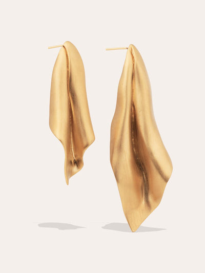 COMPLETEDWORKS Gold vermeil earrings at Collagerie