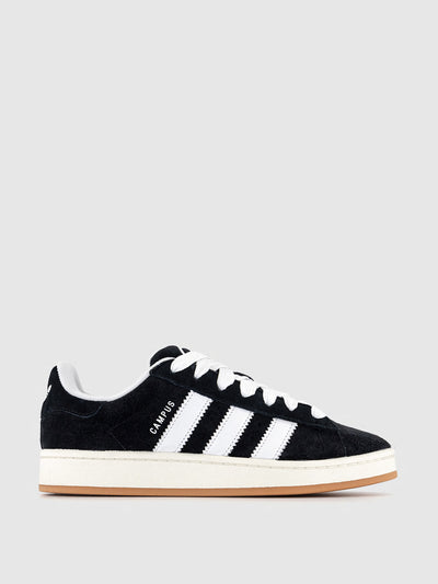 Adidas Black and white campus trainers at Collagerie