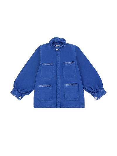 Seventy + Mochi Olympia blue Pablo jacket at Collagerie